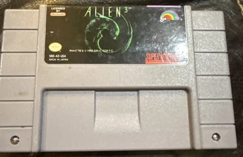 Alien 3 Super Nintendo LJN SNES Original Authentic Game Cartridge