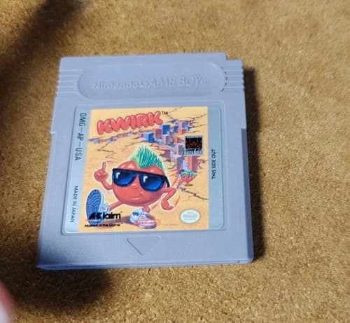 Kwirk (Nintendo Game Boy, 1990) Authentic in good shape, tested.