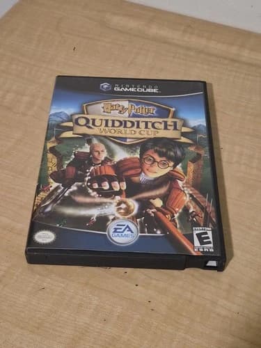 Harry Potter: Quidditch World Cup (Nintendo GameCube, 2003) Complete W/ Manual