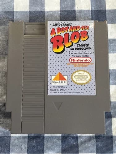 A Boy and His Blob (Nintendo Entertainment System, 1989) Authentic Tested Works