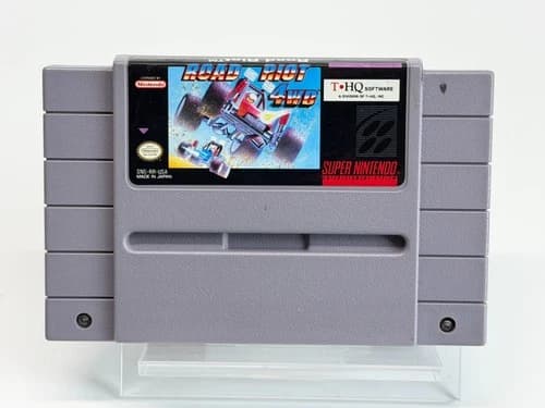 Road Riot 4WD (Super Nintendo SNES) Authentic & Tested