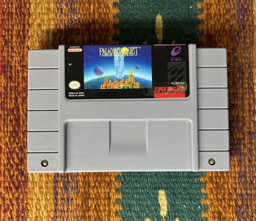 Paladin's Quest (Super Nintendo Entertainment System, 1993) SNES
