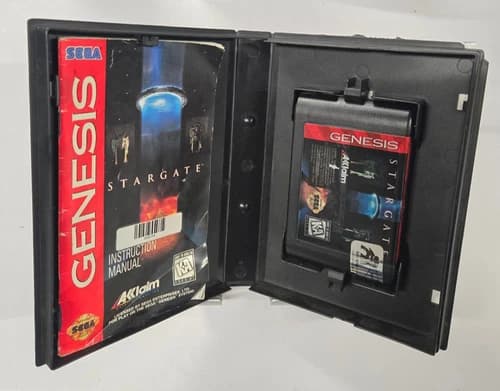 Stargate (Sega Genesis, 1995) Complete, Cleaned and Tested