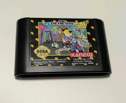 Chester Cheetah: Too Cool to Fool (Sega Genesis, 1992) Tested Working
