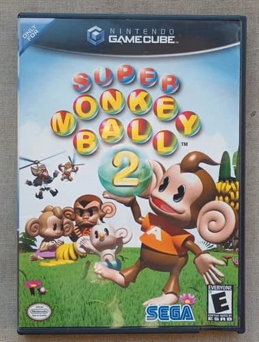 Gamecube: SUPER MONKEY BALL 2, Black Label - one owner, original packaging