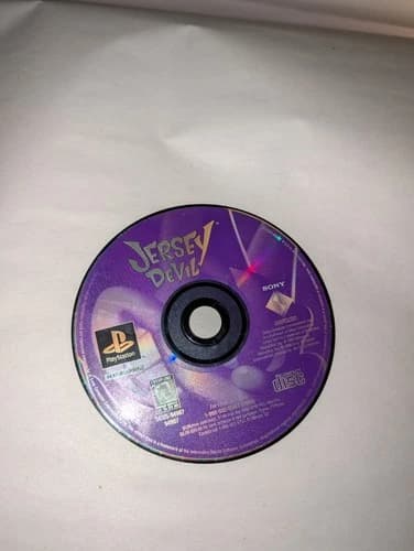 Jersey Devil Sony PlayStation 1, 1998, Disc Only