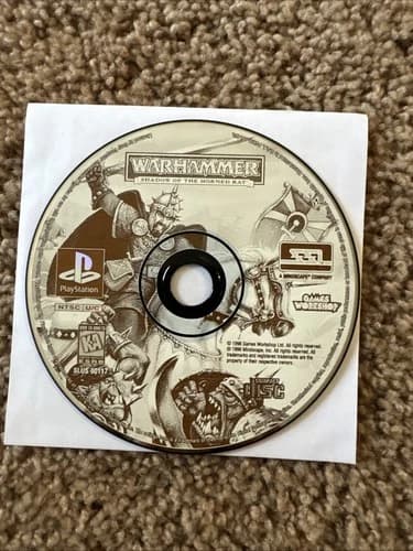 Warhammer: Shadow of the Horned Rat (Sony PlayStation 1, 1996) PS1 Disc Only
