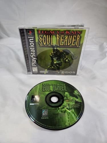 Legacy of Kain: Soul Reaver (PlayStation 1, 1999) Complete w/Reg Card Tested