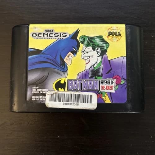 Batman: Revenge of the Joker (Sega Genesis, 1992) Tested