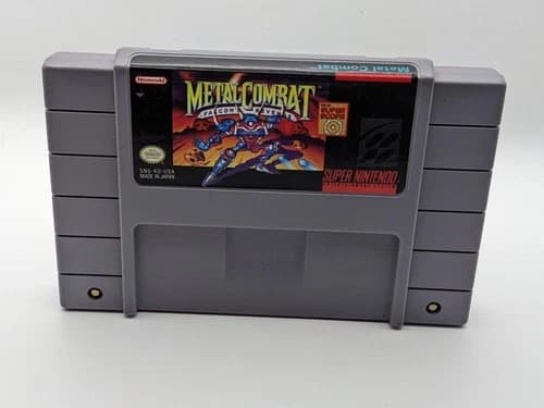 Metal Combat: Falcon's Revenge Super Nintendo SNES Cartridge Only Tested & Works