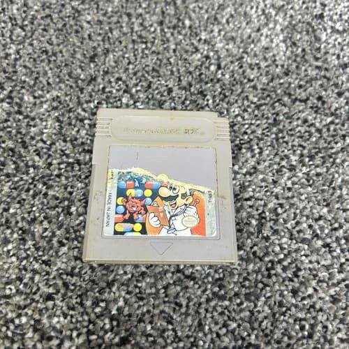 Nintendo Game Boy Dr. Mario Cartridge Only Authentic Tested Working