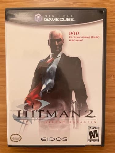 Hitman 2 Silent Assassin Nintendo GameCube Stealth Complete CIB Tested Agent47