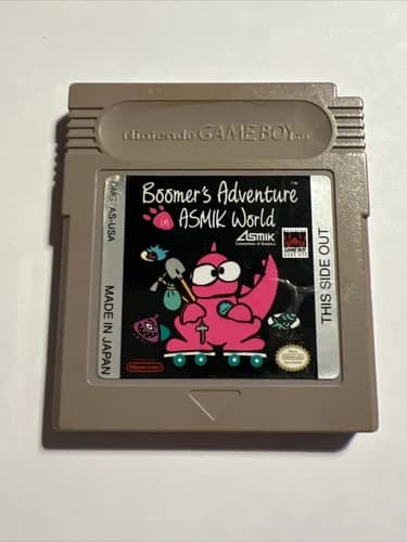 Boomer's Adventure in Asmik World (Original Nintendo Game Boy) Authentic