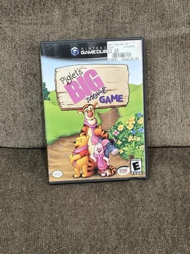 Piglet’s Big Game - Nintendo GameCube Complete CIB w/ Manual Tested *READ*
