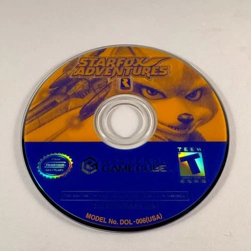 Star Fox Adventures Nintendo GameCube 2002 Disc Only Tested Working