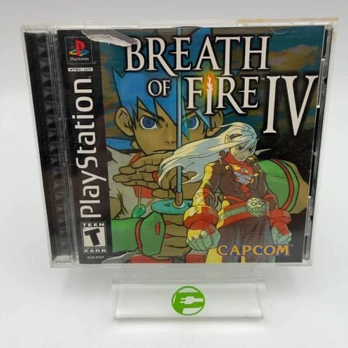 Breath of Fire IV (Sony PlayStation 1 PS1, 2000)