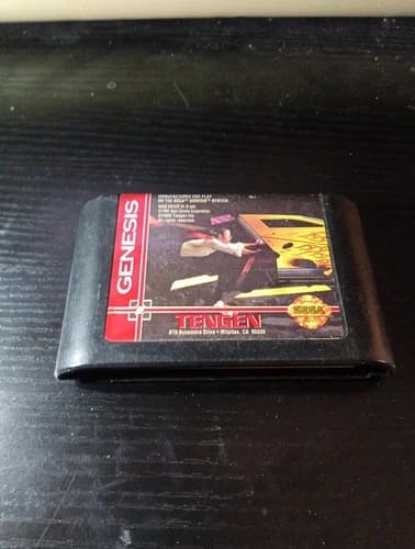 Race Drivin' (Sega Genesis, 1993) - Cartridge Only - Tested/Working!!