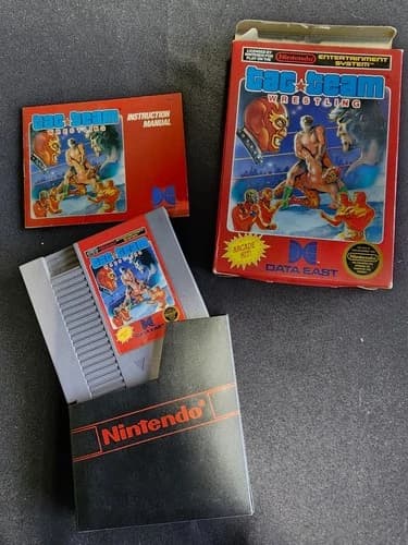 Tag Team Wrestling (Nintendo Entertainment System, 1986) CIB
