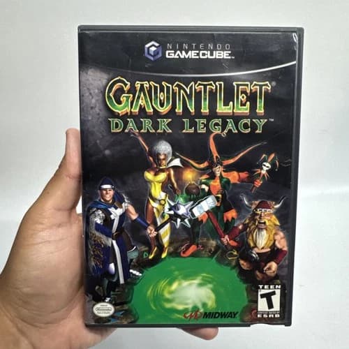 Gauntlet Dark Legacy Nintendo GameCube Authentic Tested Disc