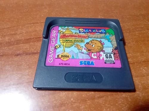Berenstain Bears' Camping Adventure (Sega Game Gear, 1994) *TESTED*