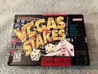 Vegas Stakes - Nintendo SNES - CIB - Very Good