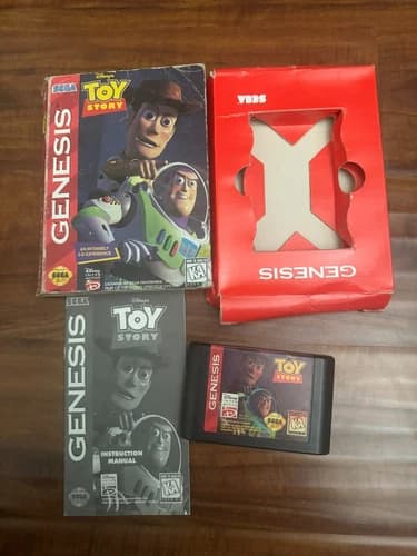 Disney's Toy Story (Sega Genesis, 1995) Complete CIB
