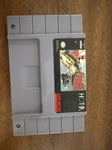 Super Black Bass- SNES - Cartridge Only- Tested With Pics!