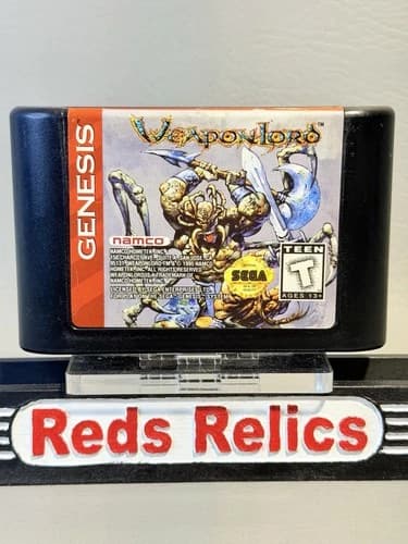 WeaponLord (Sega Genesis, 1995) Cartridge Only - Very Good Condition - Tested