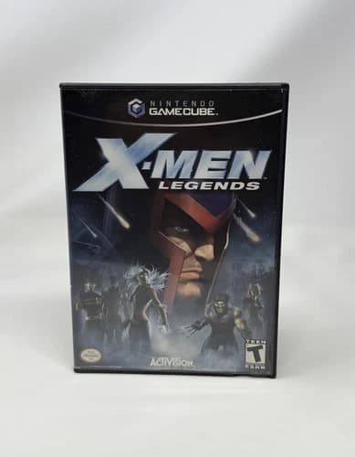 X-Men Legends Nintendo GameCube Complete CIB Black Label Pristine Disc Authentic
