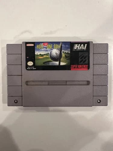 Hole in One Golf Super Nintendo SNES Cartridge Only Tested and Working HAL
