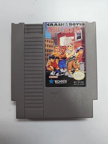 Nintendo NES Crash 'N' The Boys Street Challenge Authentic 1992