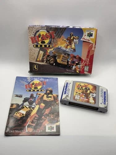 Blast Corps, Nintendo 64, Complete, 1997, CIB, Action