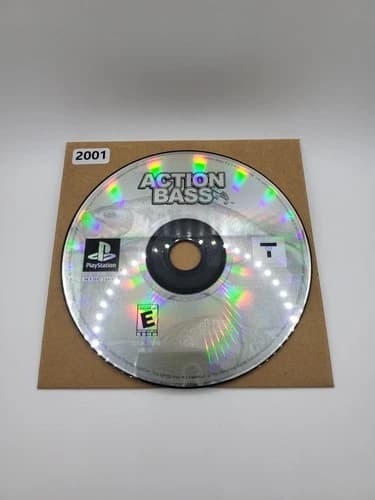 Action Bass (Sony PlayStation 1, PS1) DISC ONLY | NO TRACKING
