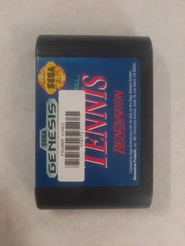 Jennifer Capriati Tennis (Sega Genesis, 1992) Cartridge Only