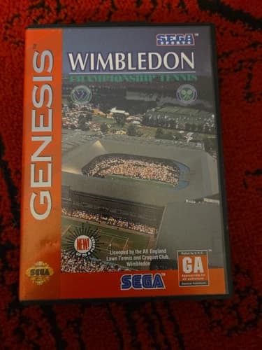 Wimbledon Championship Tennis (Sega Genesis, 1993)