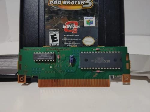 Tony Hawk's Pro Skater 3 Nintendo 64 N64 OEM Authentic Black Cart Working 2002
