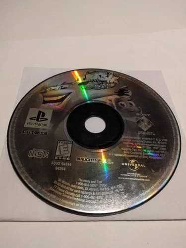 Crash Bandicoot: Warped (Sony PlayStation, 1998) PS1 Disc Only