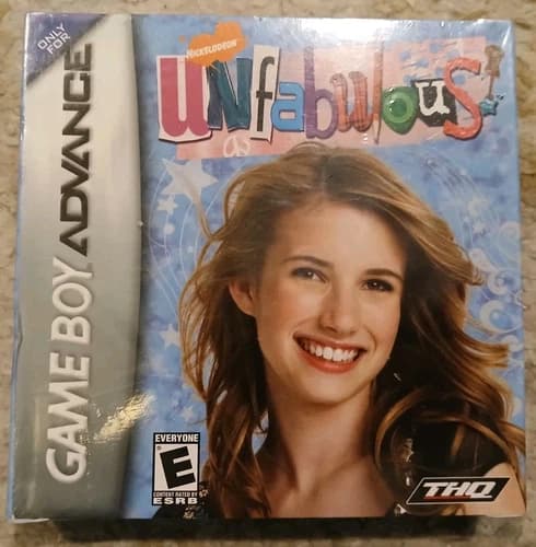 NEW Nickelodeon Unfabulous Nintendo Game Boy Advance Authentic US
