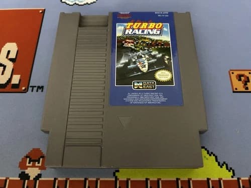 Al Unser Jr. Turbo Racing - Nintendo Entertainment System