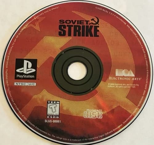 Soviet Strike -BL (Sony PlayStation 1, PS1) DISC ONLY | NO TRACKING | M2765