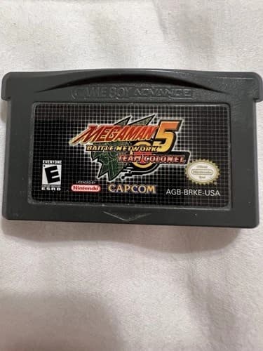 Megaman Battle Network 5 Team Colonel (Nintendo Gameboy Advance GBA) Cart