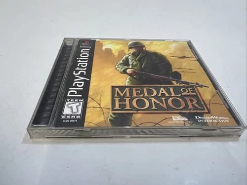 Medal of Honor (Sony PlayStation 1, 1999) CIB Complete With Manual