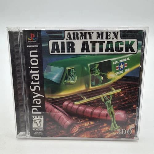 Army Men: Air Attack (Sony PlayStation 1, 1999) Os1 Complete CIB