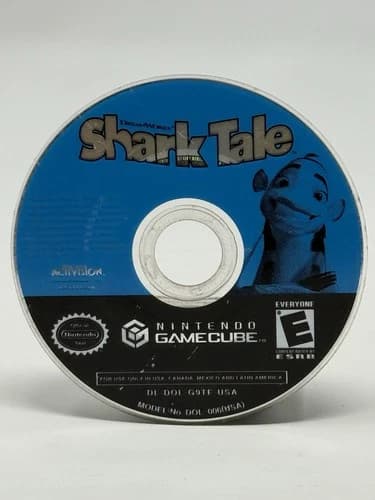 Refurbished DreamWorks' Shark Tale Nintendo GameCube Tested Pristine Disc Only