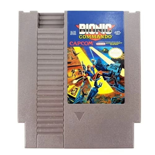 Bionic Commando (Nintendo Entertainment System, 1988) Authentic Cart Only Tested