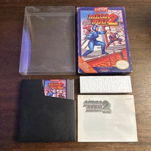 Mega Man 2 (Nintendo NES) Complete CIB - Tested - Authentic
