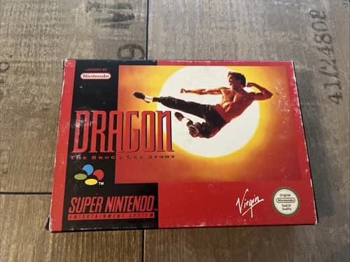 Dragon - The Bruce Lee Story - Super Nintendo SNES - Game Game - CIB Boxed