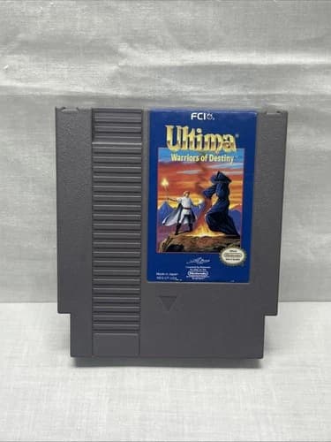 Nintendo Ultima Warriors Of Destiny (NES, 1993) Tested Working Cartridge Only