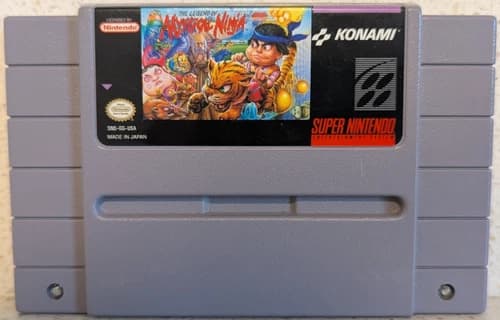 Legend of the Mystical Ninja SNES Super Nintendo Authentic Cartridge