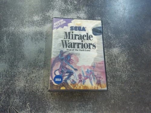 Miracle Warriors Sega Master System